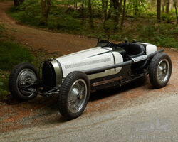 Bugatti Type 59 build using many original parts