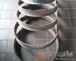 5 pcs 24inch detachable rims