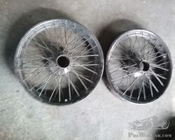 2pcs 23 inch Rudge Whitworth wheels