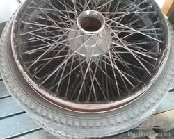 5pcs 23inch Rudge Whitworth wire spoked wheels