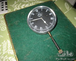 Original Jaeger Paris 8 Jour Car Clock for Bugatti