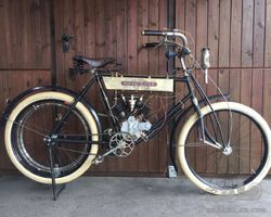 Motoreve Modell A 1907 - V2 Zylinder keine Harley Indian