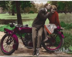 Indian motorcycle love