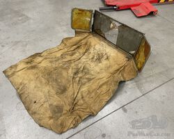 Auster rear screen