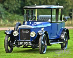 1923 Daimler D16 Landaulette. Electric vehicle.