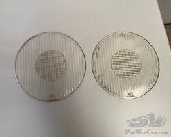 Hella headlight lenses pair .