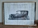 De Dion-Bouton Limousine sur Châssis 25 chevaux, 4 cylindres - dealer poster