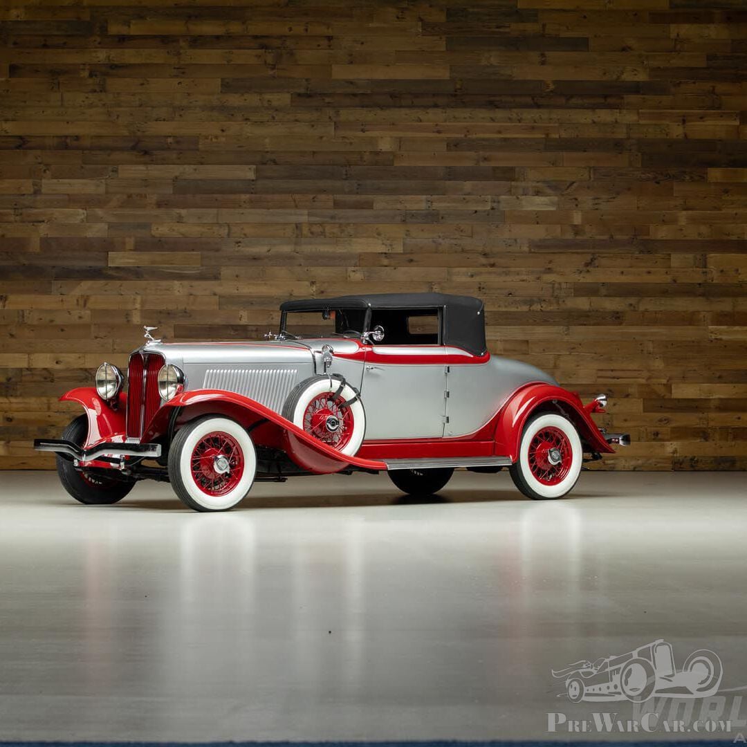 Car Auburn 8-100A Custom Cabriolet 1932 for sale - PreWarCar