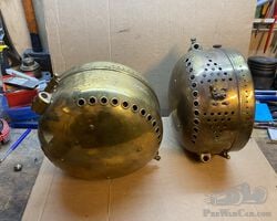 Large german frankonia headlamps