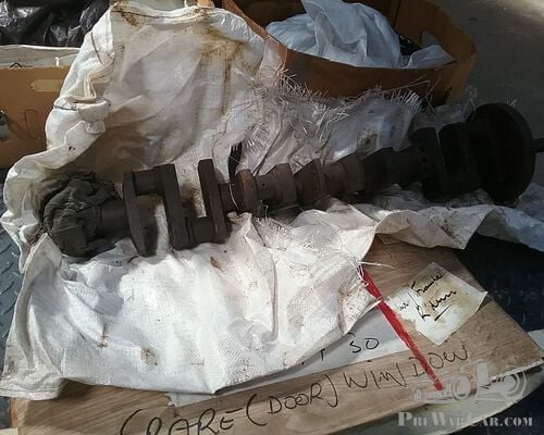 Miller circa 1925 straight eight crankshaft