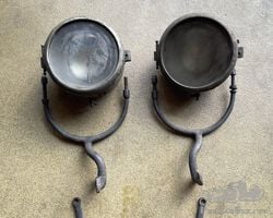 Ernst Jul. Arnold set of headlamps