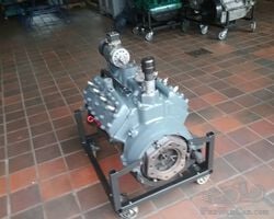 1937 Ford Pilot V8 engine