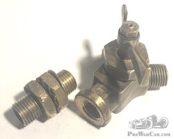 Ewarts brass changeover fuel tap
