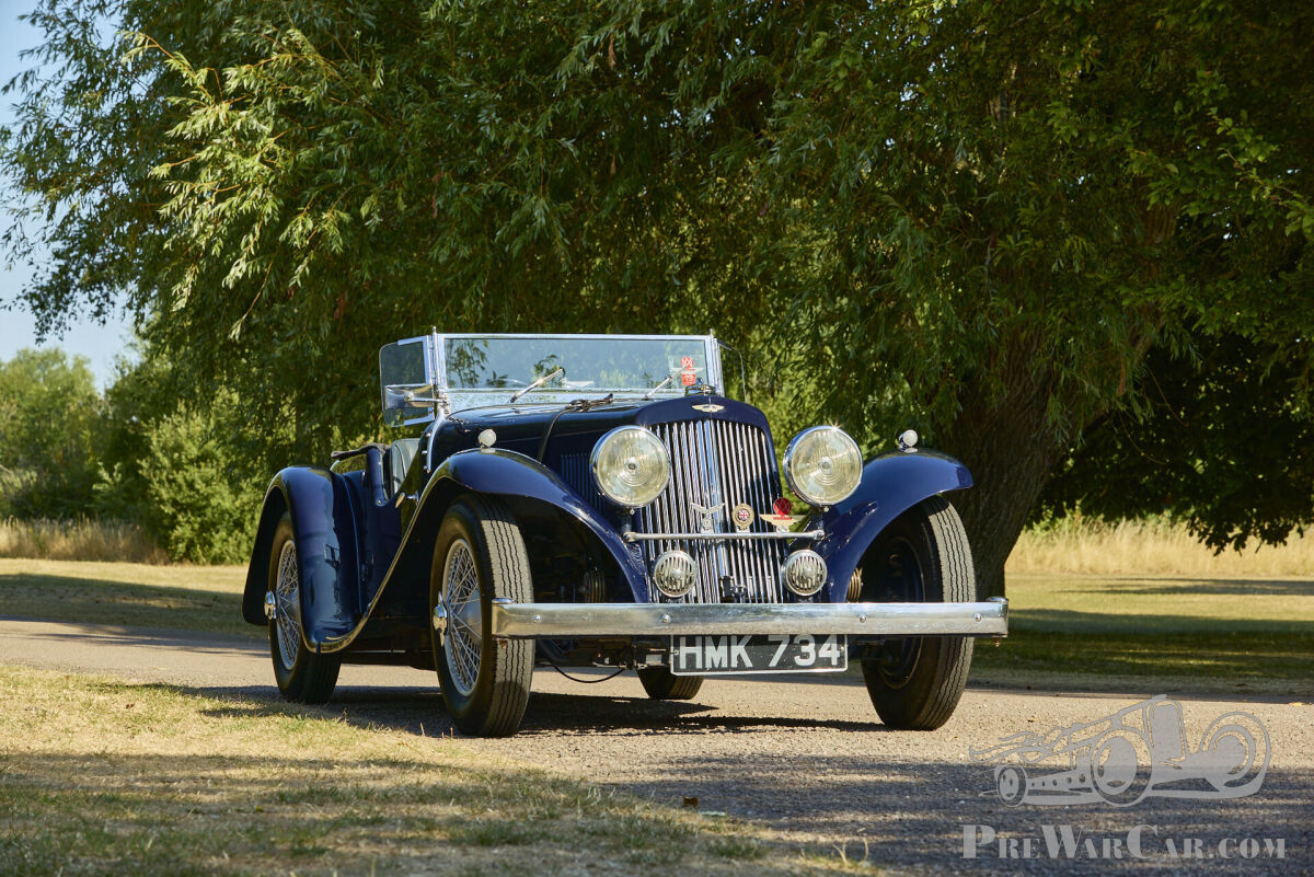 Aston Martin 15-98 2-4 Passenger 1938 - red 1:43 – Thomas Langejürgen