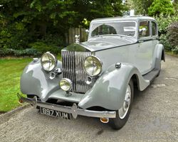 1938 Rolls Royce 25/30 Hooper Sports Saloon Non Division