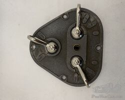 Hispano-Suiza ignition switch front face