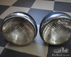 1933-37 MERCEDES 290 BOSCH HEADLIGHTS ASSEMBLY OEM