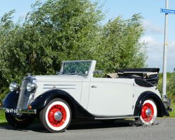 Vauxhall DX 14HP Salmons Drophead Coupe 1937