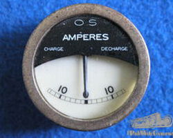 O.S Motorcycle Ampere Meter