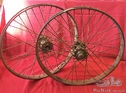 ROCHET SCHNEIDER SPOKED WHEELS 1896 ( Pair)