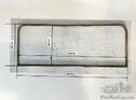 VETERAN BRASS WINDSHIELD FRAME
