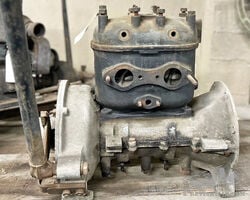 INBOARD TWIN-CYLINDER MARINE ENGINE