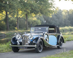 Alvis Speed 25 Charlesworth Drophead van 1938