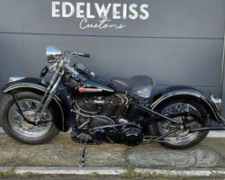 Harley Davidson Knucklehead von 1947 - neu TÜV