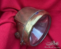 Very nice big brass acetylene lamp Bondin Bruxelles