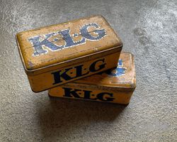KLG spark plugs original box