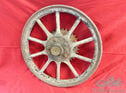 Rear wooden Wheel for chain transmission