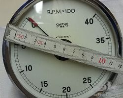 Smiths M.A. rev counter 4000RPM