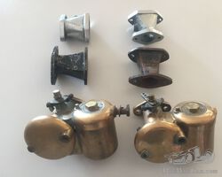 Pair of 30 mm Solex and inlets for T37