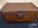 Vintage Motoring Trunk by William Whiteley nicely patinated