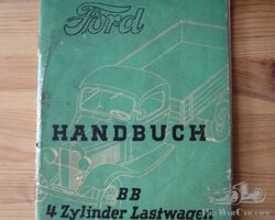 Ford BB Betriebsanleitung mit Versand !
