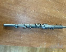 Original Bugatti Brescia 16V camshaft with extension piece