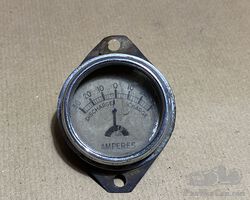 Vintage Lucas Ammeter for Spares or Repair.