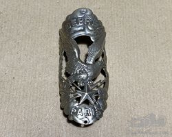 Deprez of Paris Bicycle Head badge.