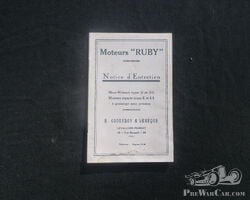 Maintenance Book for Ruby Engines