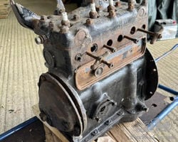 Vintage Pre War Austin Big 7 Engine & Flywheel, Engine Turns, VSCC Special Car
