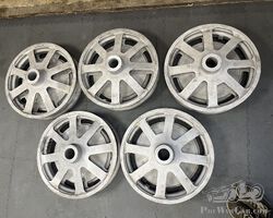 5 x Bugatti wheels castings