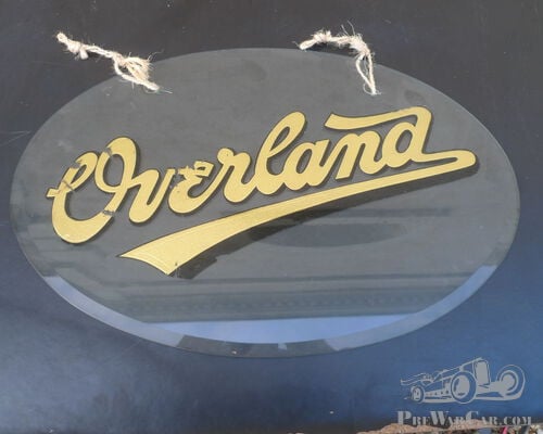 Vintage Overland Dealership Sign Original