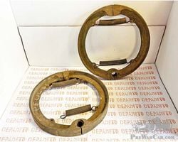Pair of Brake shoes circa 1910
