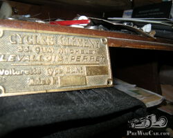 Plaque de chassis