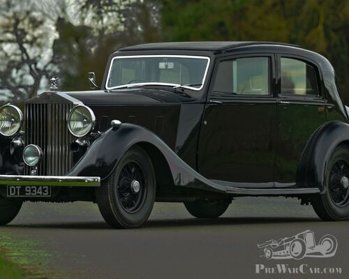 1937 Rolls Royce Phantom III Sports Saloon by Thrupp & Maberly