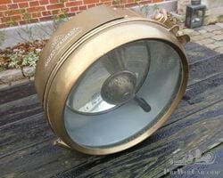 N.O.S.  brass Headlamp from Germany c. 1908
