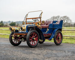 1903 Renault 10HP Twin Cylinder Rear Entrance Tonneau - VCC Dated