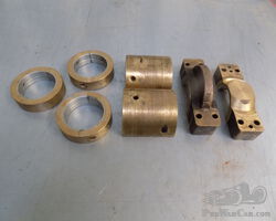 Bugatti Crankshaft Bearings and Bearing Caps