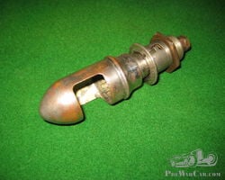 Original Nickel Plated Dashboard Lamp.