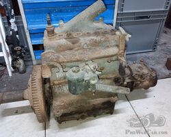 Pre war Peugeot engine